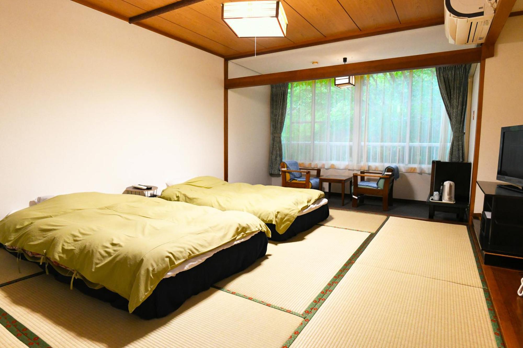 Kinosato Yamanoyu Hotel Kokonoe Bagian luar foto